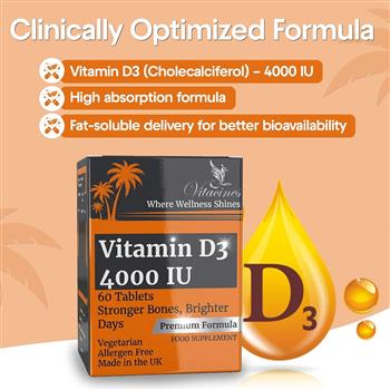 Vitamin D3 4000 IU Tablets - thumbnail 2