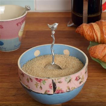 Wren Small Pewter Sugar Spoon - thumbnail 2