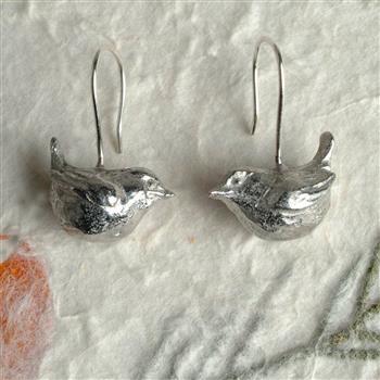 Wren Little Bird Drop Earrings - thumbnail 2