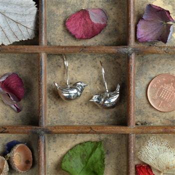 Wren Little Bird Drop Earrings - thumbnail 3
