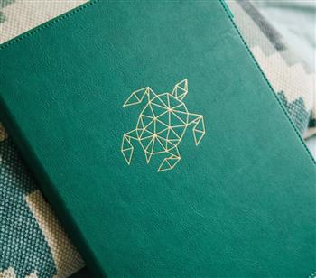 Green Turtle A4 Journal Notebook - thumbnail 3