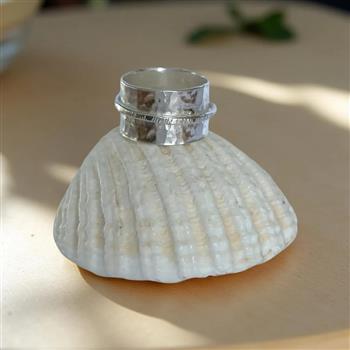 Coastal Bohemian Sea Glass Ring - thumbnail 3