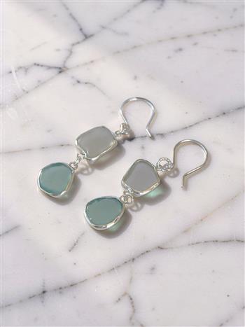 Coastal Soul Sea Glass Earrings - thumbnail 0