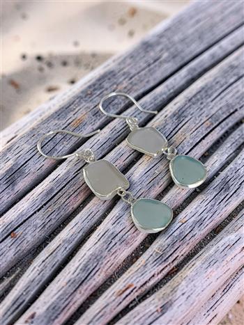 Coastal Soul Sea Glass Earrings - thumbnail 0